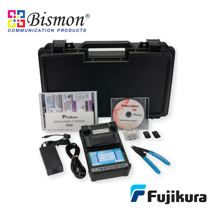 Fujikura 31S Fusion Splicer Kit with CT08 Cleaver